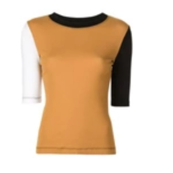 Rosetta Getty Color Block Tee - Picture 1 of 10